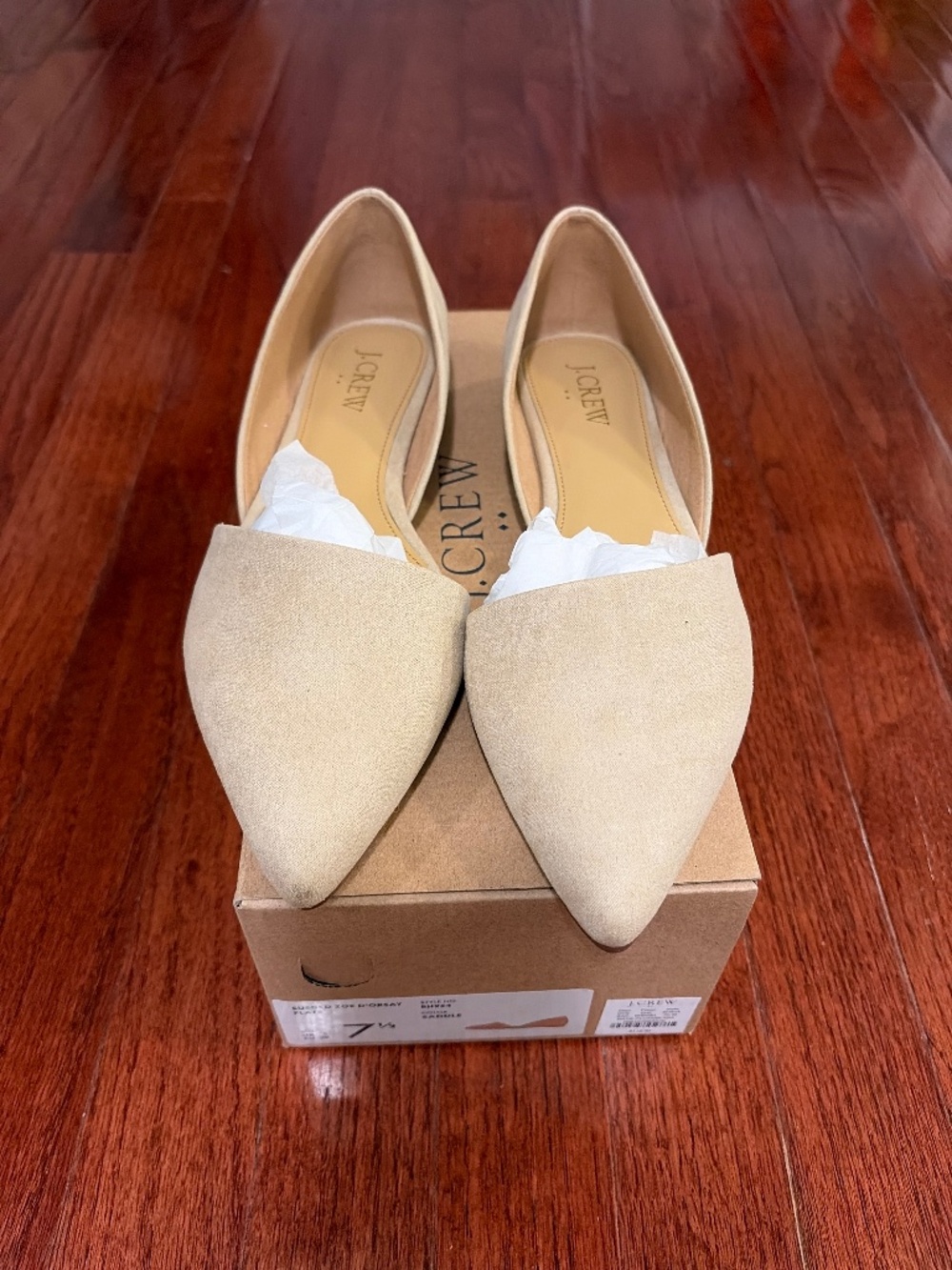 J. Crew Factory Women’s Suede Flats Size 7.5